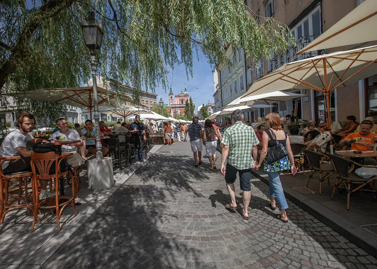Ljudje v vsakdanji Ljubljani